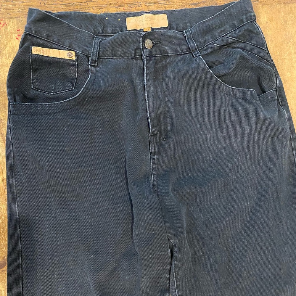 Snoop Dogg Denim & Co Womans  Jeans sz 34  Baggy Y2K Vintage Lot 213